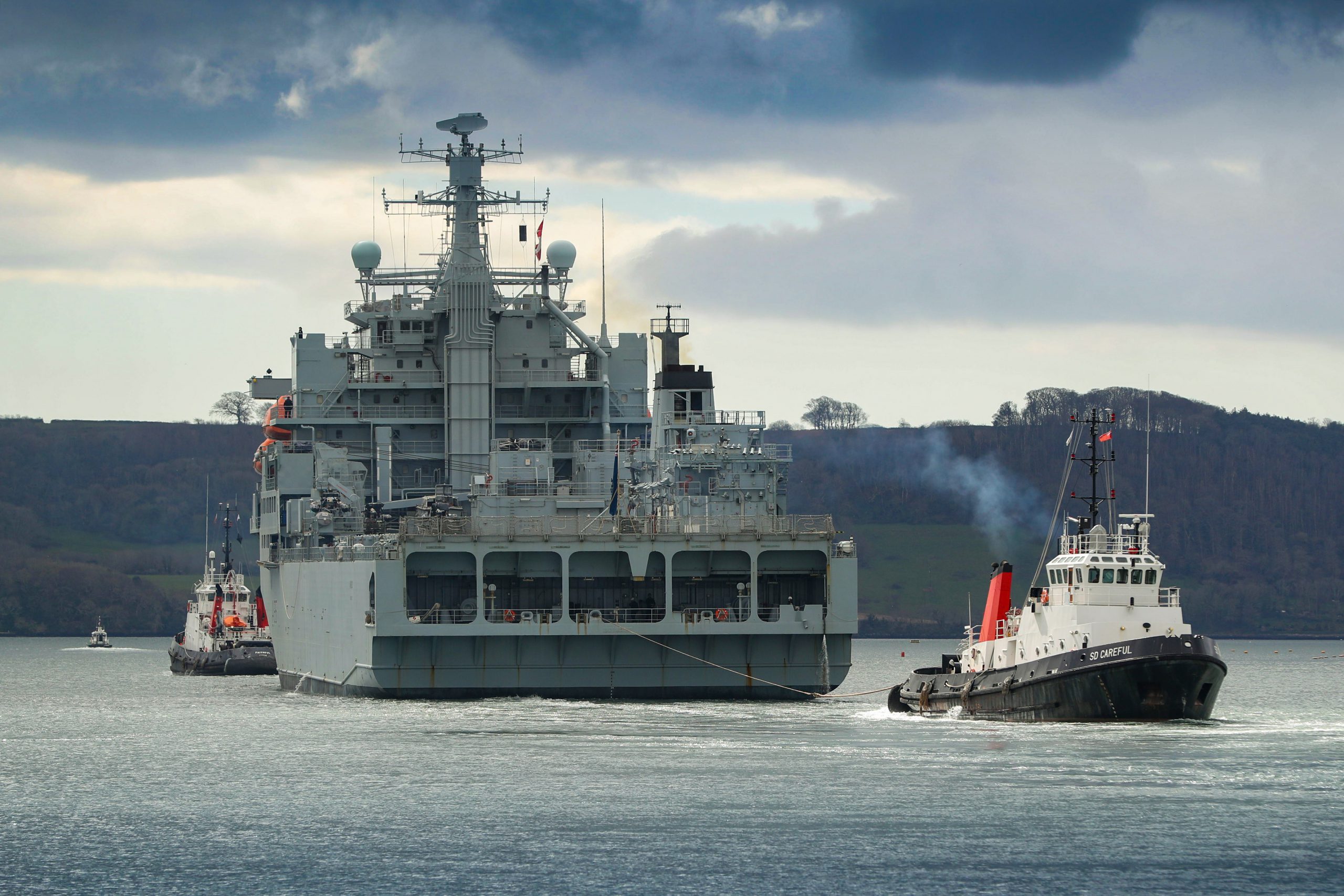 DEPLOYMENT OF RFA ARGUS TO THE CARIBBEAN