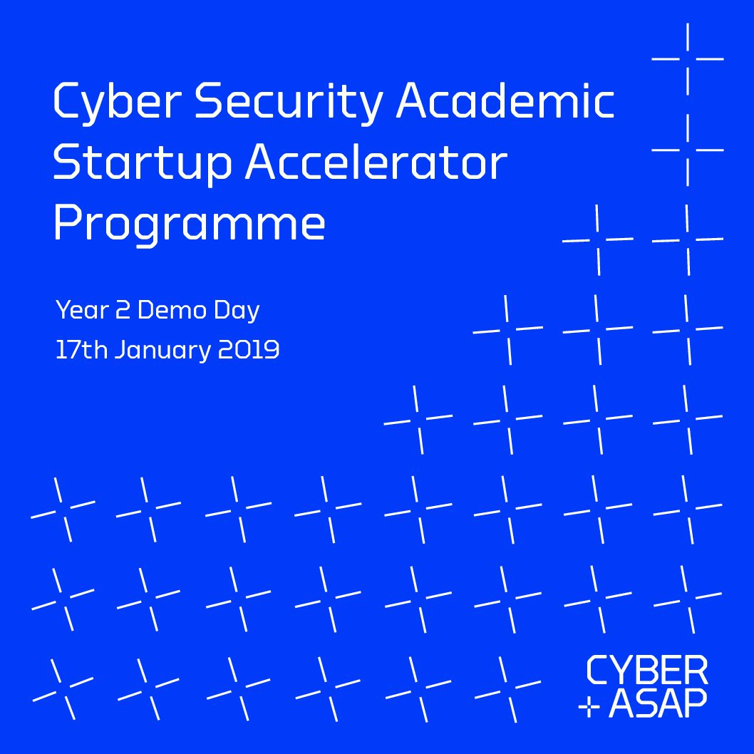 CyberASAP 2018/19 Demo Day Booklet