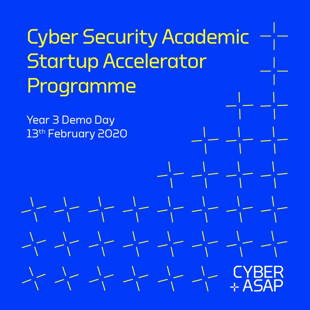 CyberASAP 2019/20 Demo Day Booklet