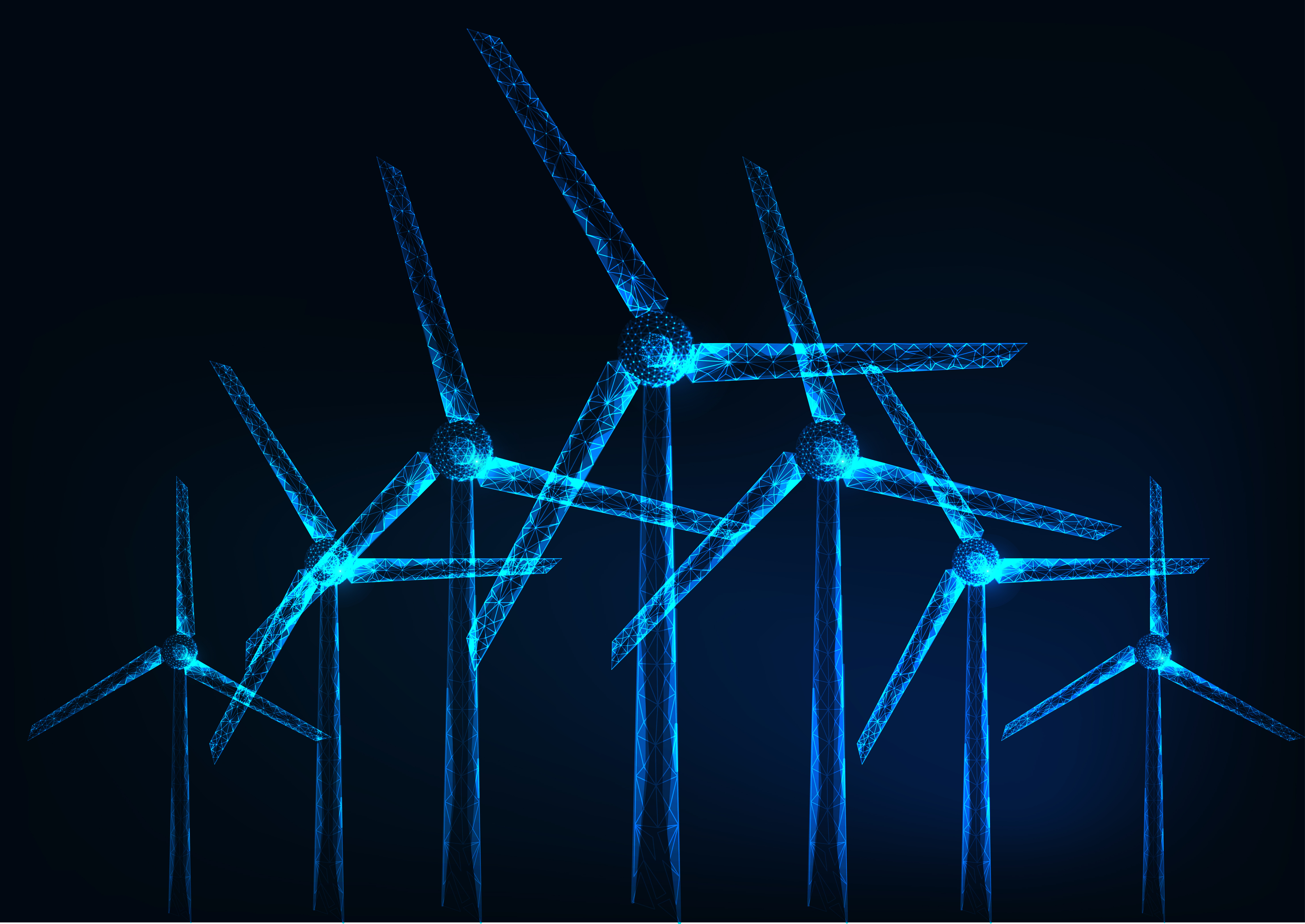 holographic wind turbines